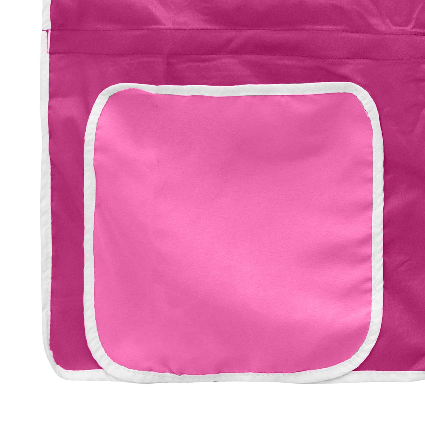 vidaXL Κρεβάτι κουκέτας για παιδιά Μαύρο και Ροζ 90 x 200 cm Μέταλλο