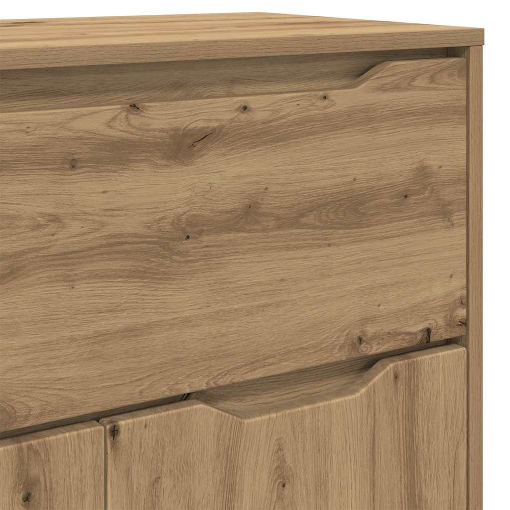 vidaXL Ντουλάπι Μπάνιου με συρτάρι Artisan Oak 72,5 x 36,5 x 100 εκ