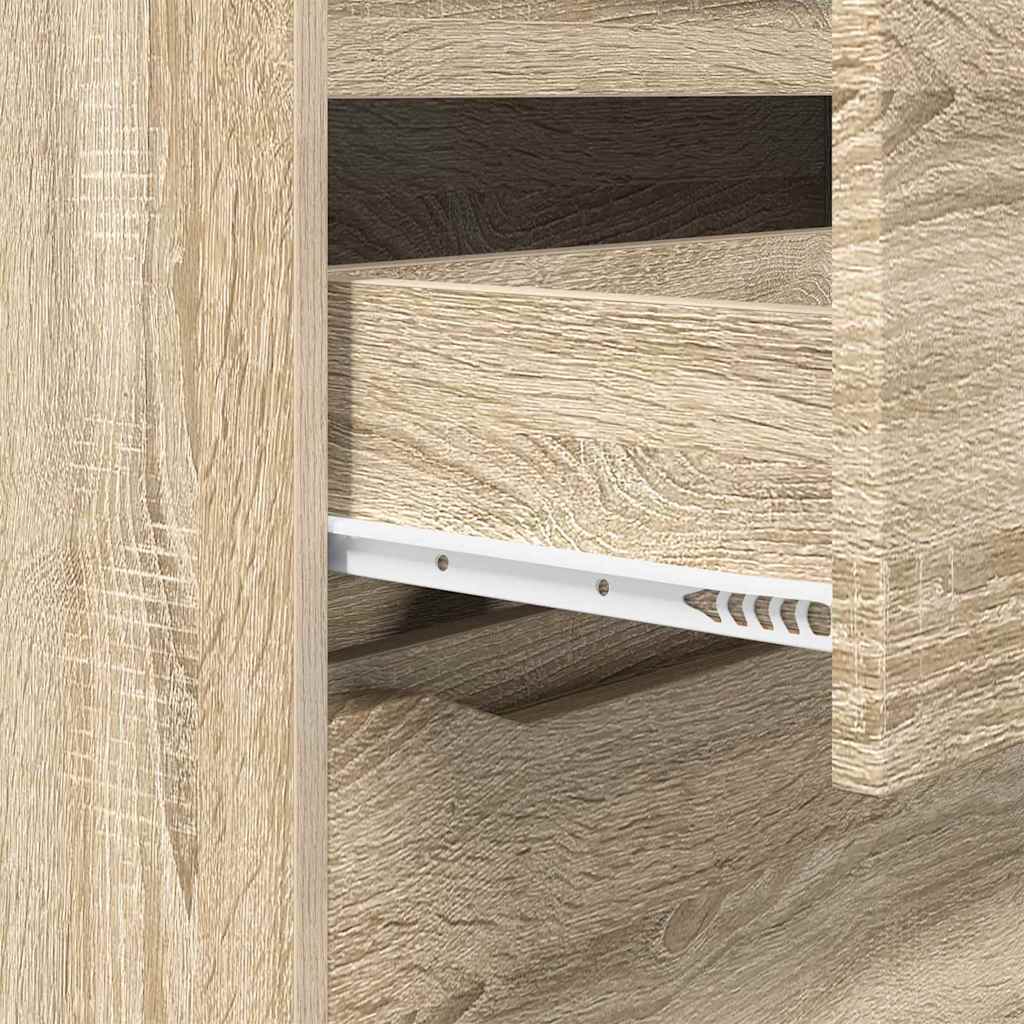 vidaXL Ντουλάπι αποθήκευσης Δρύς Sonoma 40 x 48 x 81 εκ
