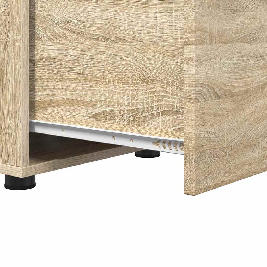 vidaXL Ντουλάπι Μπάνιου Δρύς Sonoma 40,5 x 40 x 44 εκ