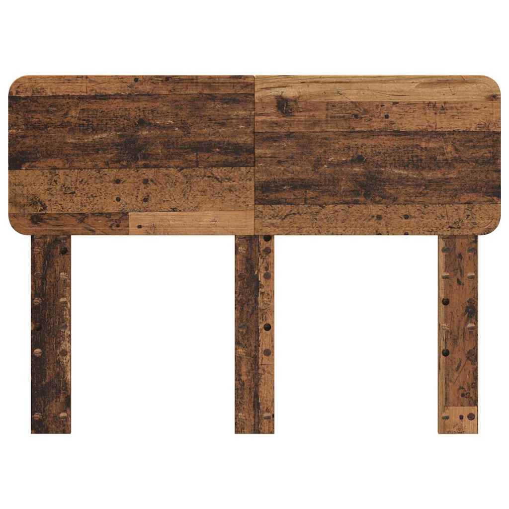 vidaXL Κεφαλάρι με κεφαλάρι Παλιό Ξύλο 120 cm Επεξεργασμένο ξύλο
