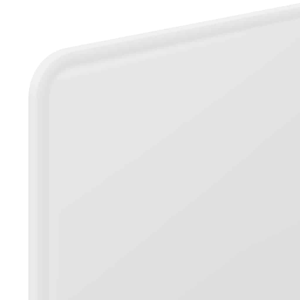 vidaXL Κεφαλάρι με κεφαλάρι Λευκό 100 cm Επεξεργασμένο ξύλο