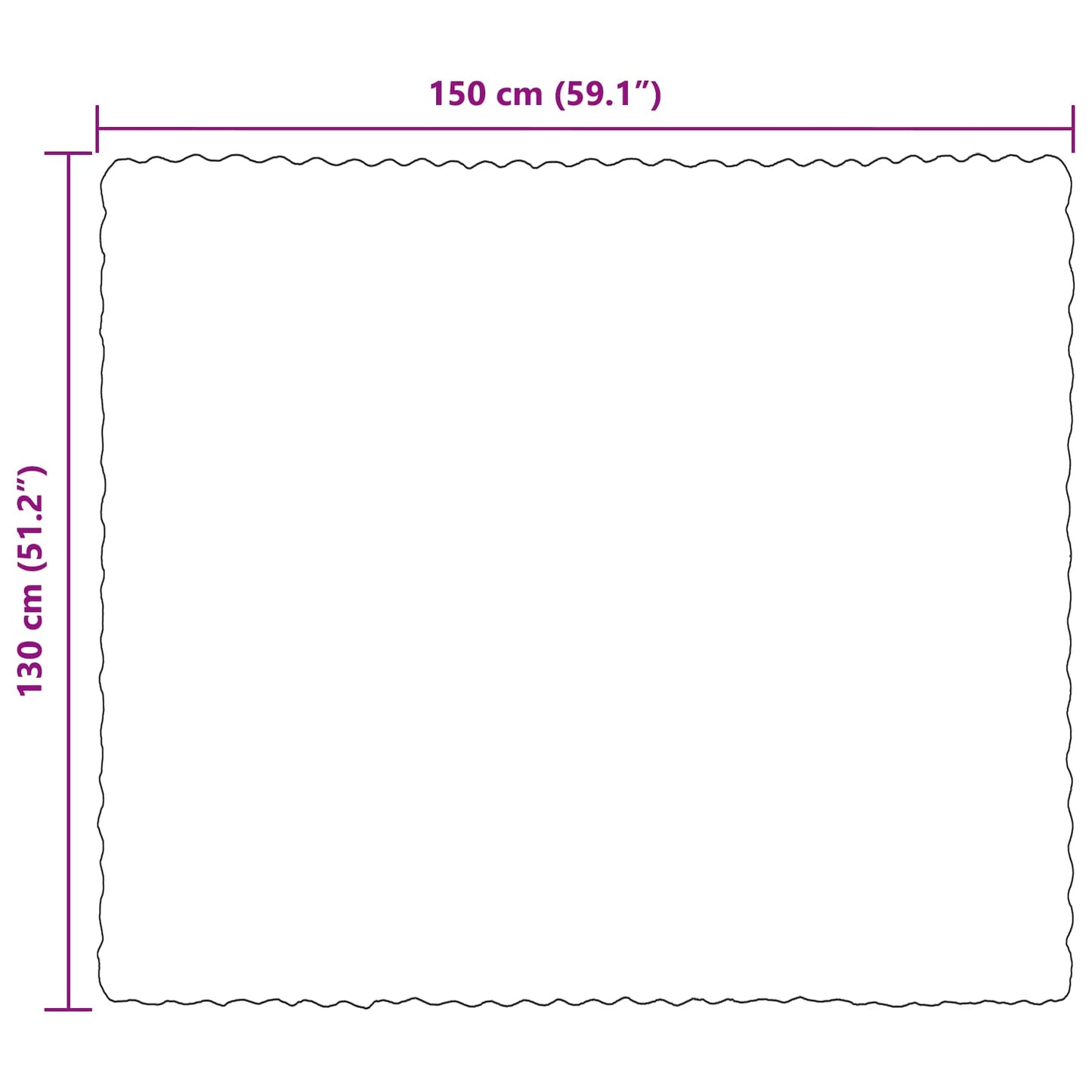 vidaXL Ψεύτικη κουβέρτα από κουνέλι 4 pcs Γκρι 130 x 150 cm
