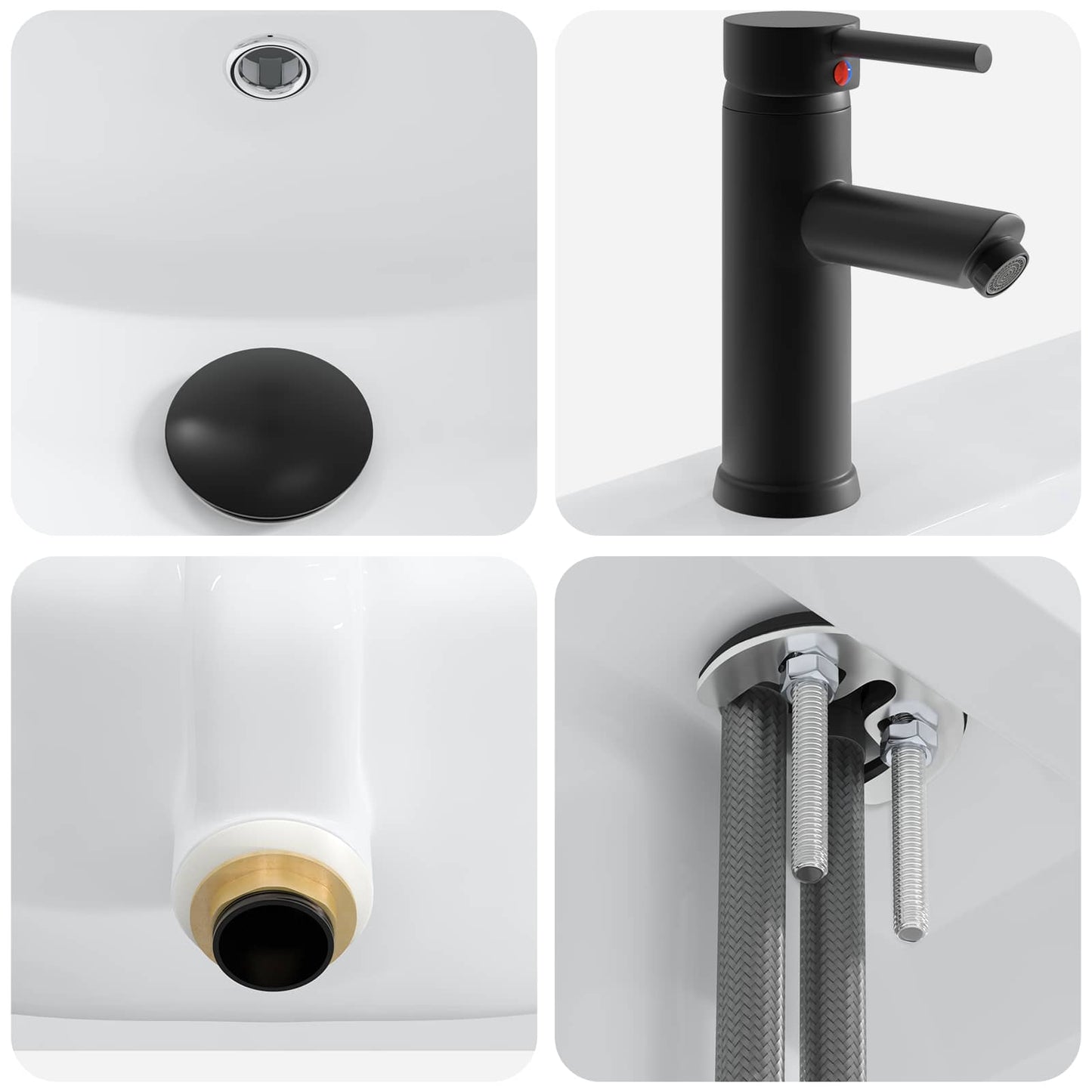 vidaXL Σετ Επίπλων Μπάνιου Παλαιωμένο ξύλο 78,5 x 37,5 x 81 εκ