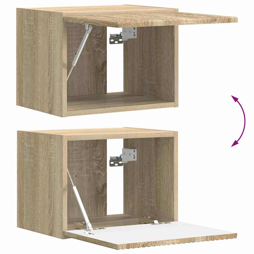 vidaXL Ντουλάπι Τηλεόρασης Τοίχου 39 x 31 x 29,5 εκ Σονόμα