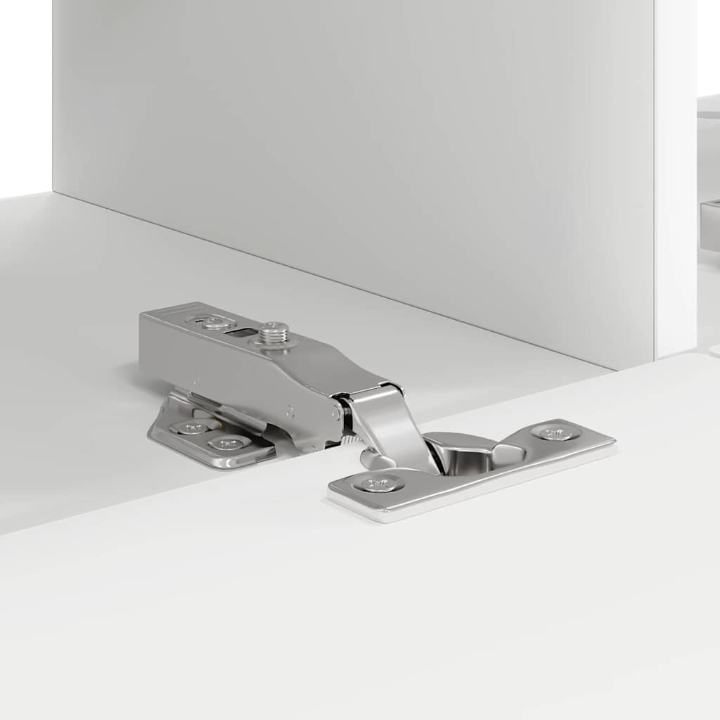 vidaXL Ντουλάπι Τηλεόρασης Τοίχου 2 pcs Λευκό 60 x 31 x 29.5 εκ