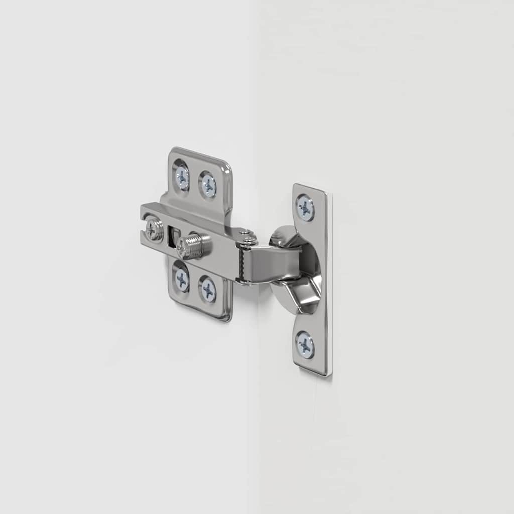 vidaXL Ντουλάπι Τηλεόρασης Τοίχου 2 pcs Λευκό 30 x 31 x 40 εκ.