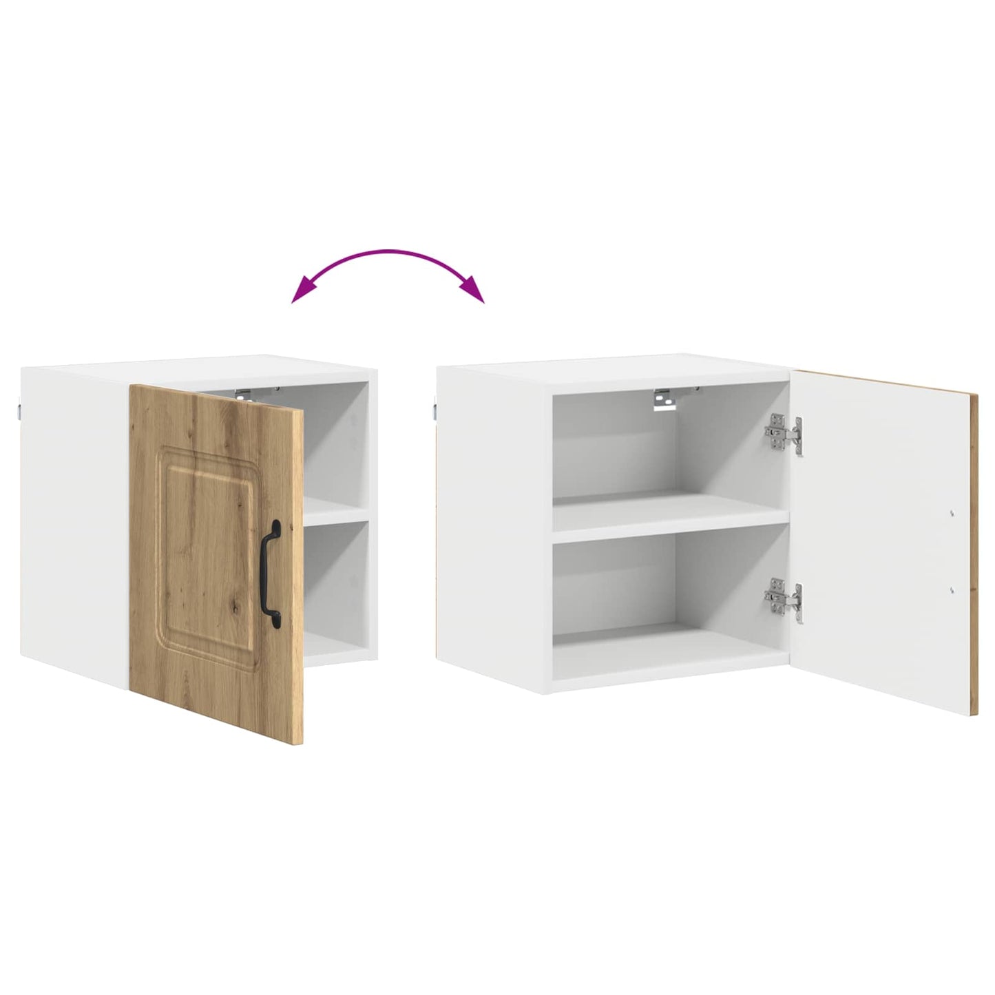 vidaXL Πάνελ πλυντηρίου πιάτων Kalmar Artisan Oak 40 x 31 x 40 εκ.