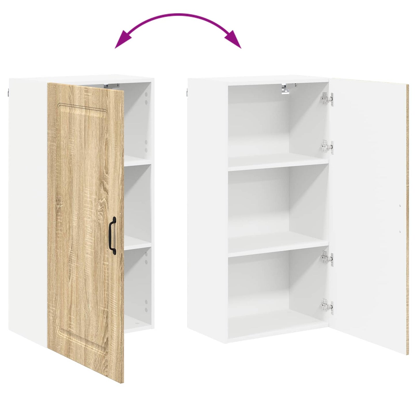 vidaXL Πάνελ πλυντηρίου πιάτων Kalmar Δρύς Sonoma 50 x 31 x 100 εκ.