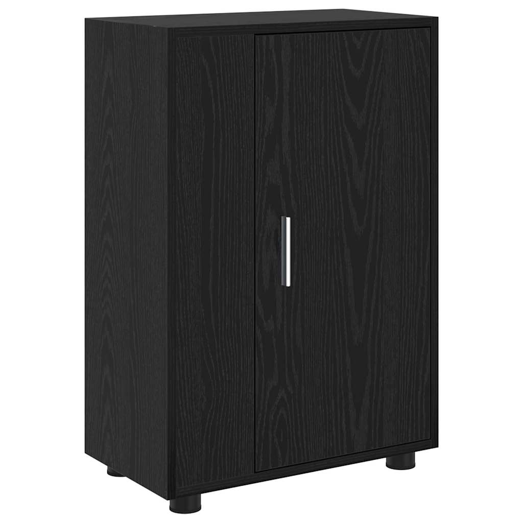 vidaXL Σετ 4 τεμαχίων για ντουλάπα τηλεόρασης 4 pcs Μαύρη δρυς