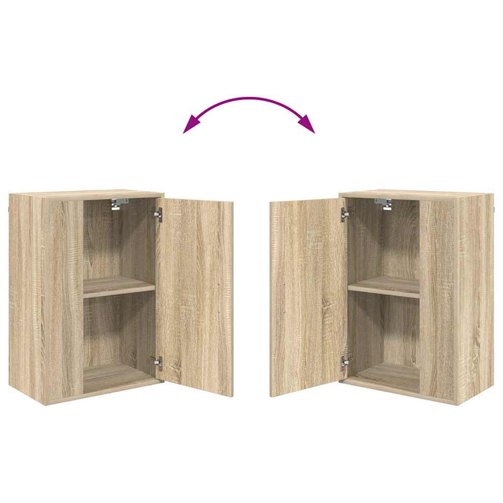 vidaXL Σετ 4 τεμαχίων για ντουλάπα τηλεόρασης 4 pcs Sonoma Δρυς