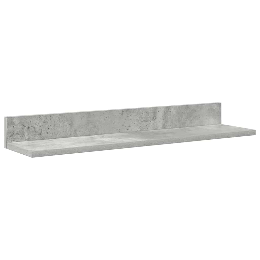 vidaXL Σετ 4 τεμαχίων για ντουλάπα τηλεόρασης 4 pcs Γκρι σκυροδέματος