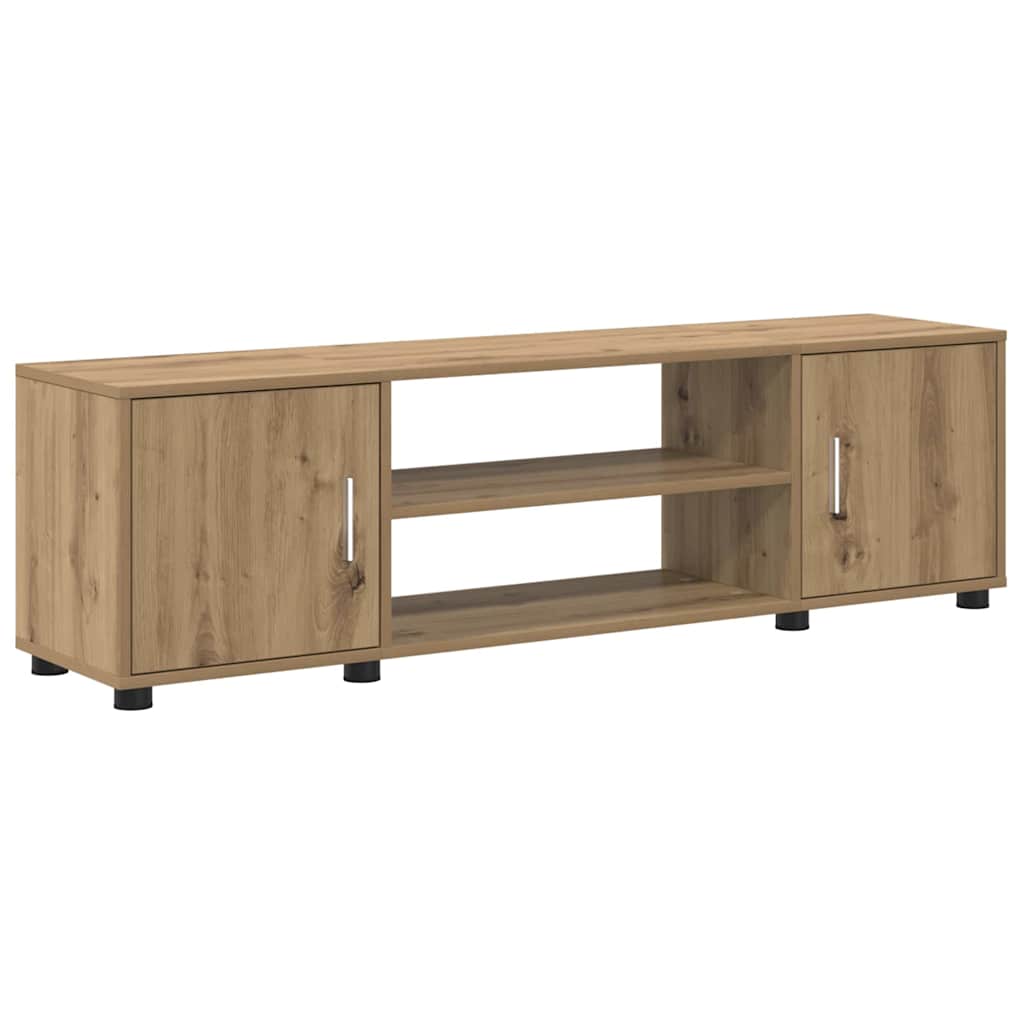 vidaXL Σετ 4 τεμαχίων για ντουλάπα τηλεόρασης 4 pcs artisan δρυς