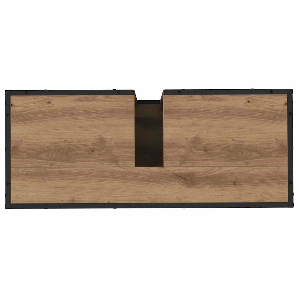 vidaXL Σετ Επίπλων Μπάνιου 4 τμχ. Artisan Oak 80 x 33 x 60 εκ