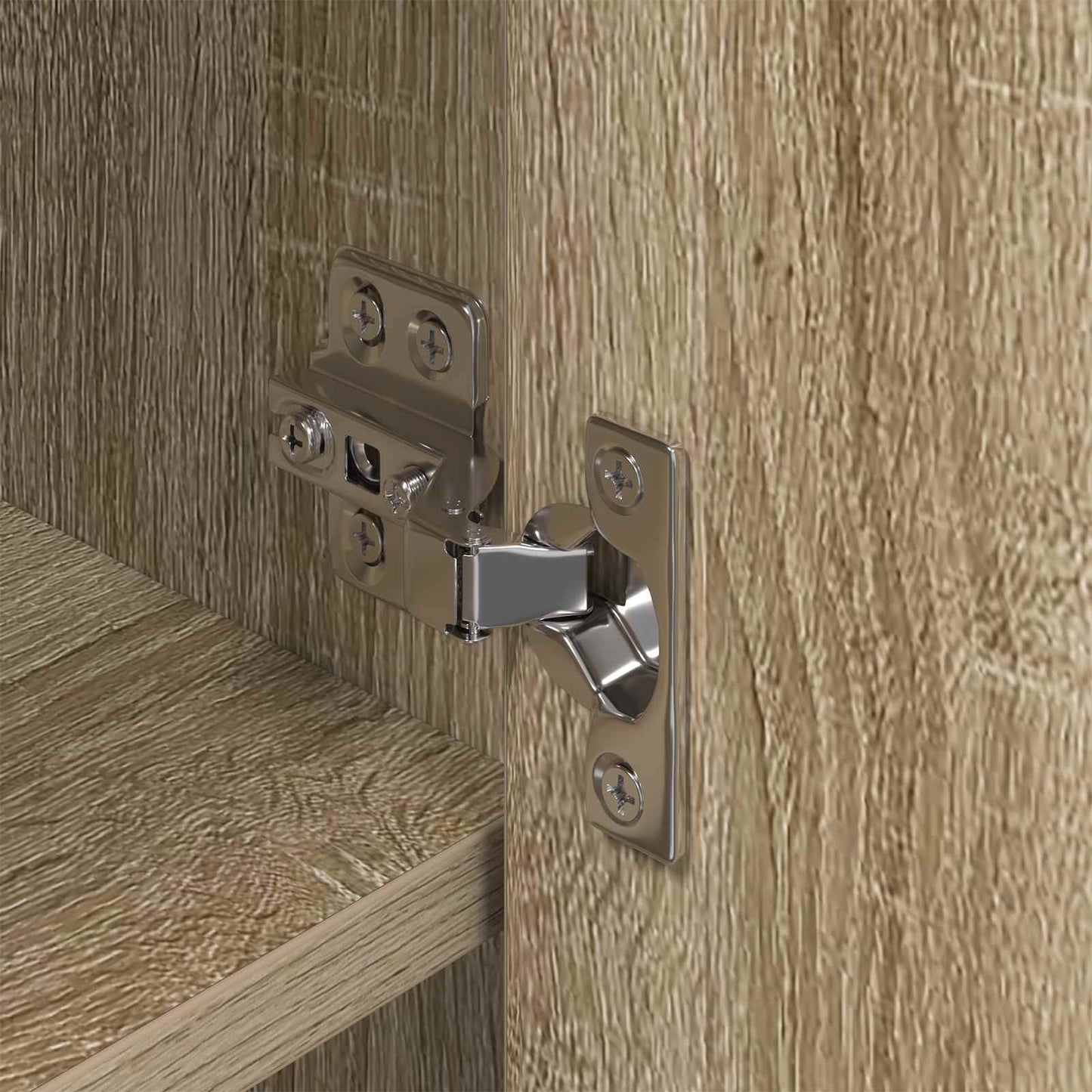 vidaXL Ντουλάπα Παπουτσιών Σονόμα 79 x 36 x 100 εκ. Επεξεργασμένο ξύλο