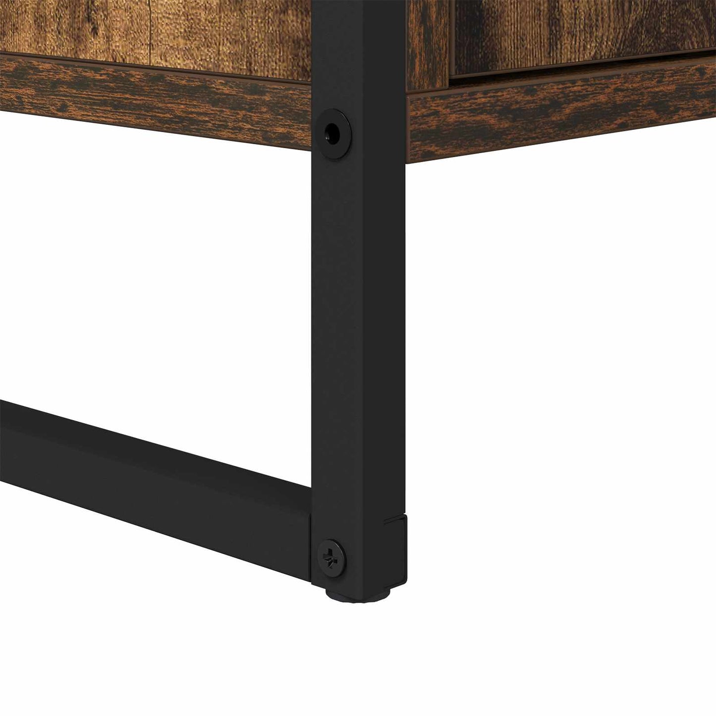 vidaXL Ντουλάπι Μπάνιου με αποθήκευση Καπνιστό Δρύς 60 x 30 x 60 cm