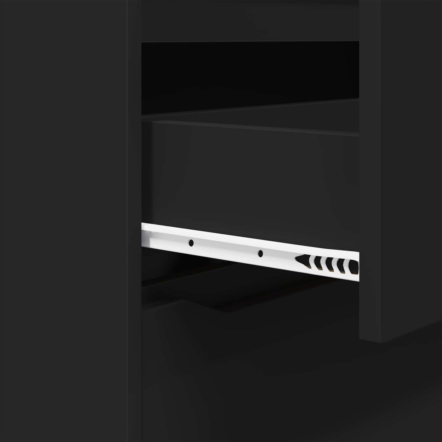 vidaXL Ντουλάπες Αποθήκευσης 80 x 48 x 105 εκ Επεξεργασμένο Ξύλο Μαύρο