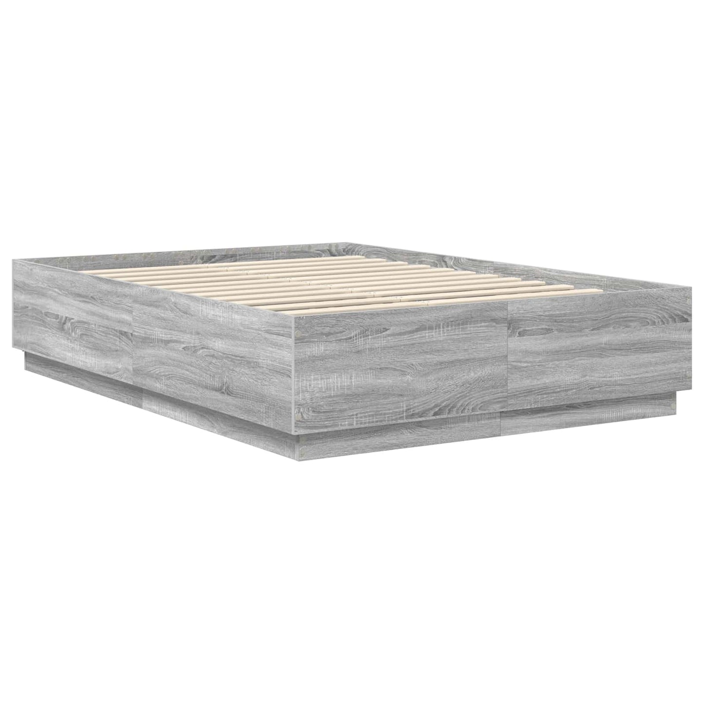 vidaXL Σκελετός Κρεβατιού Γκρι Sonoma 160 x 200 cm Επεξεργασμένο Ξύλο