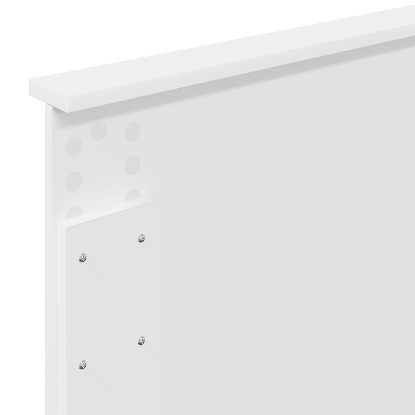 vidaXL Σκελετός Κρεβατιού Λευκό 90 x 190 cm Επεξεργασμένο ξύλο