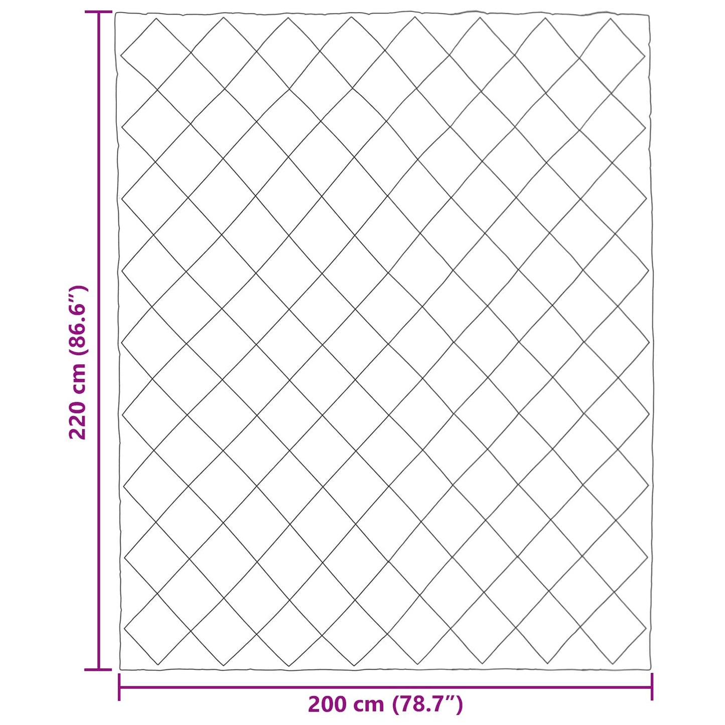 vidaXL Κουβέρτα ολόκληρου του χρόνου Taupe 220 x 200 εκ Μικροΐνες