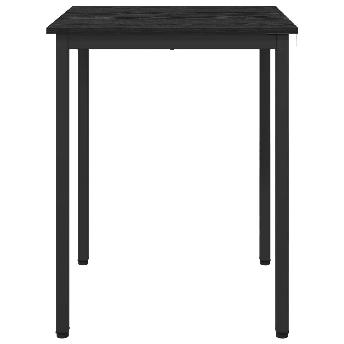 vidaXL Τραπεζαρίες 60 x 60 x 75 cm Επεξεργασμένο Ξύλο Μαύρη Δρυς