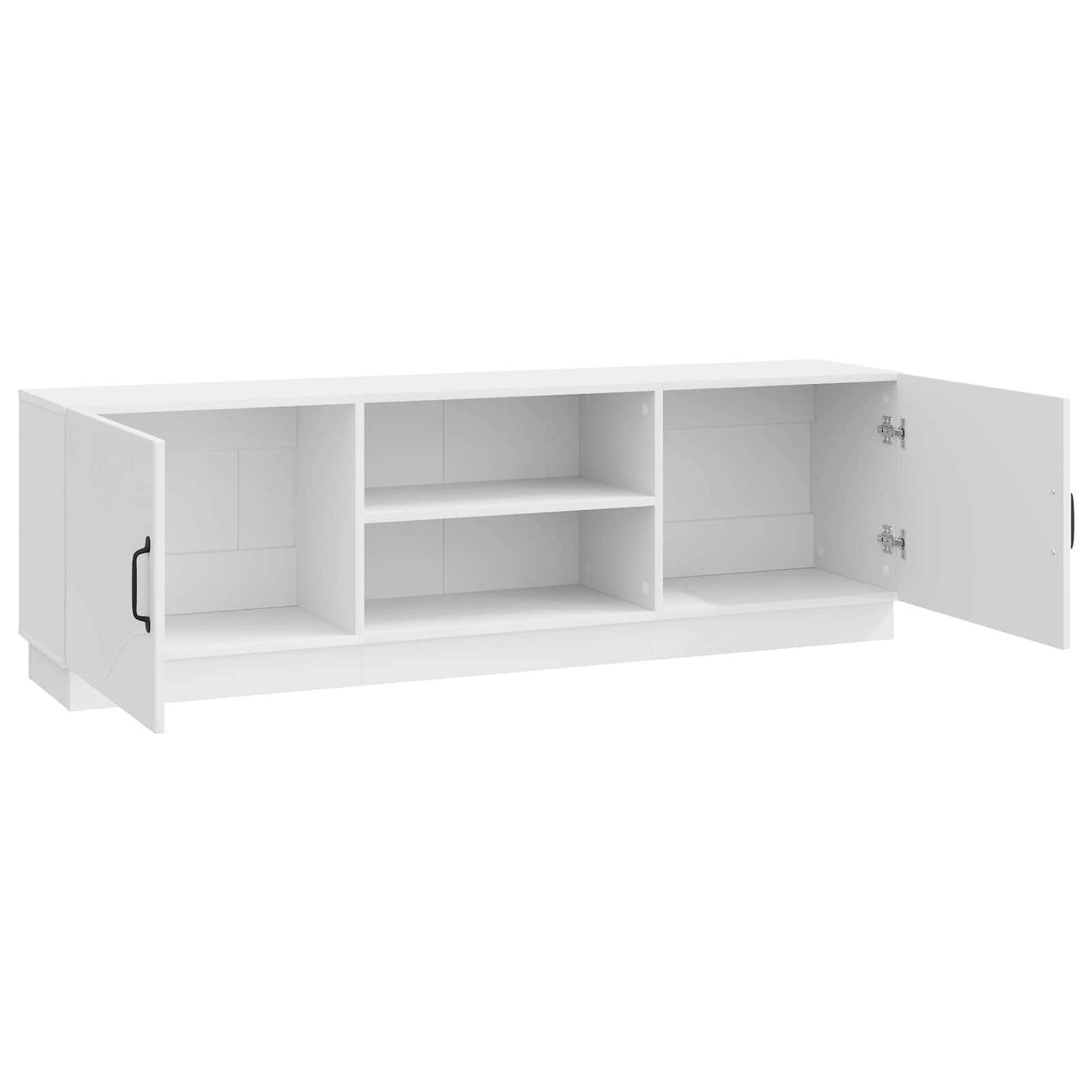 vidaXL Ντουλάπι TV Γυαλιστερό Λευκό 150 x 31 x 47 εκ