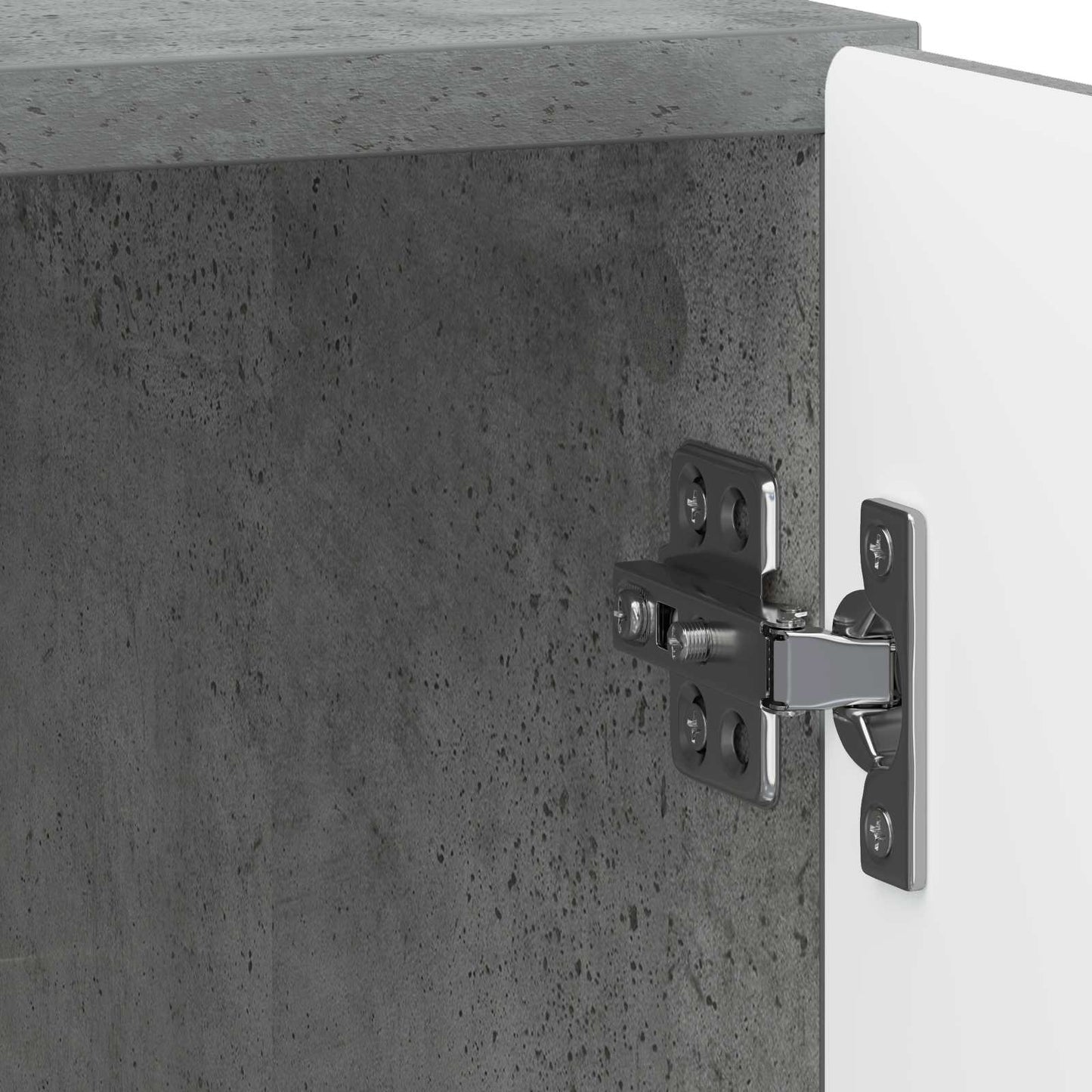 vidaXL Κομοδίνο 2 τμχ. Γκρι Σκυροδέματος 43 x 34,5 x 50 εκ