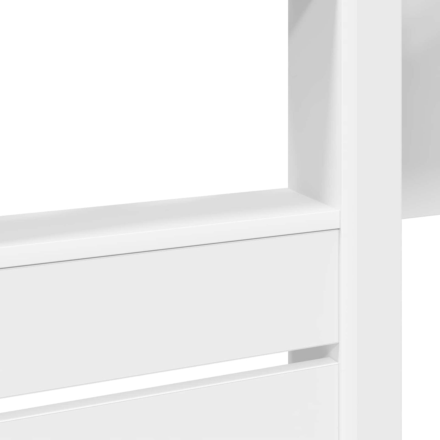 vidaXL Κρεβάτι Κουκέτα για Παιδιά Λευκό 100 x 200 cm