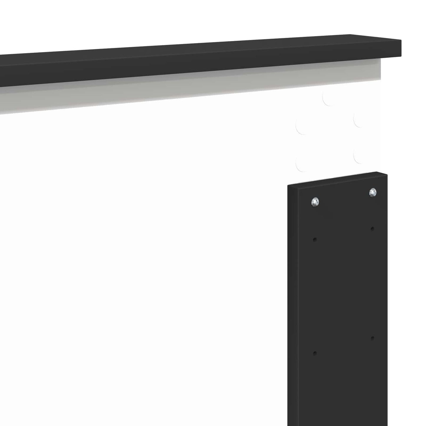 vidaXL Σκελετός Κρεβατιού Μαύρο 120 x 190 cm Στερεά ξυλεία πεύκου