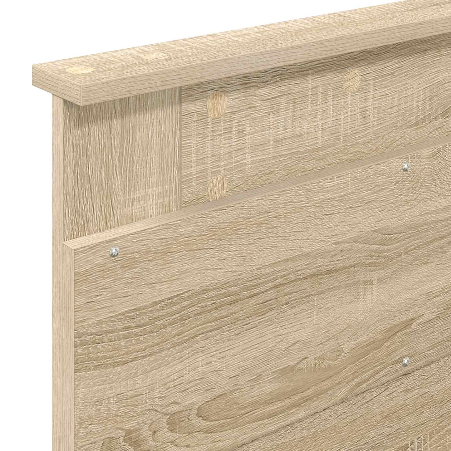 vidaXL Σκελετός Κρεβατιού Δρύς Sonoma 90 x 200 cm Επεξεργασμένο Ξύλο