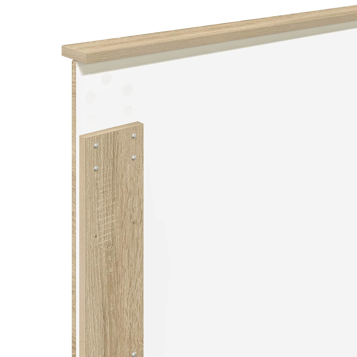 vidaXL Σκελετός Κρεβατιού Δρύς Sonoma 90 x 200 cm Στερεά ξυλεία πεύκου