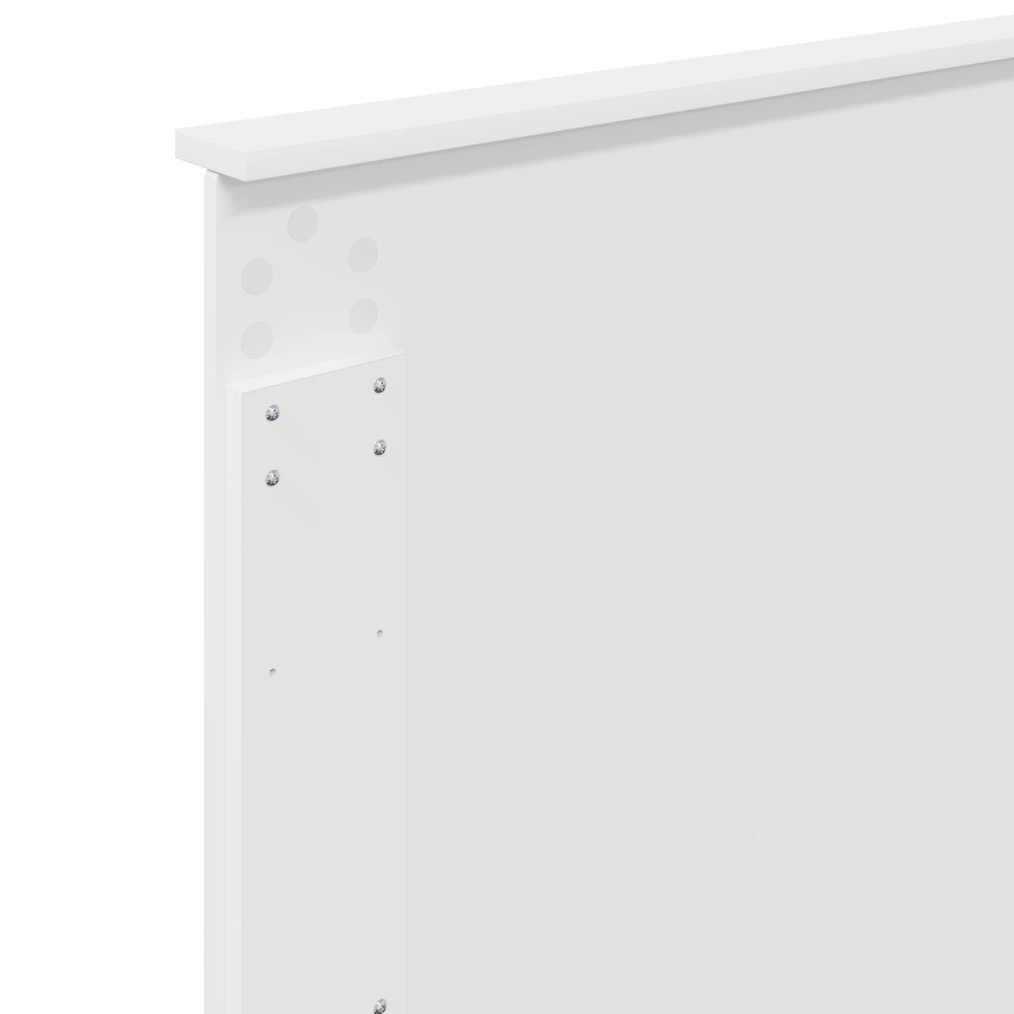 vidaXL Σκελετός Κρεβατιού Λευκό 90 x 190 cm Επεξεργασμένο ξύλο