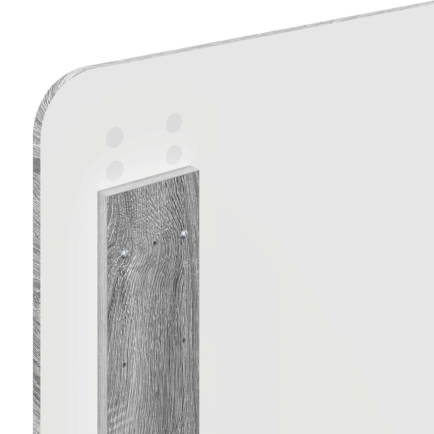 vidaXL Σκελετός Κρεβατιού Γκρίζο Σονομα 90 x 200 cm Επεξεργασμένο ξύλο