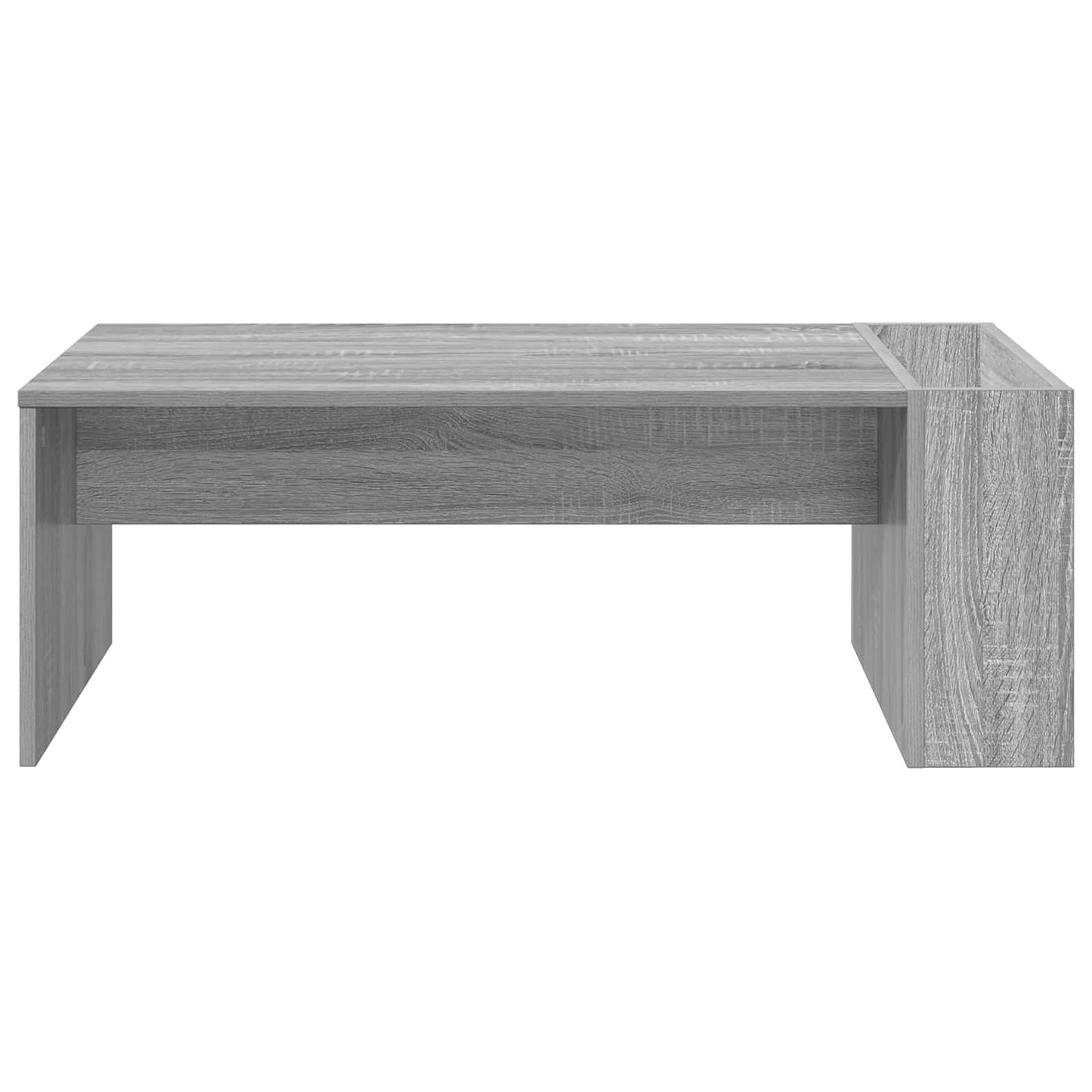 vidaXL Τραπεζάκι σαλονιού Γκρι Sonoma 95 x 50 x 34 εκ