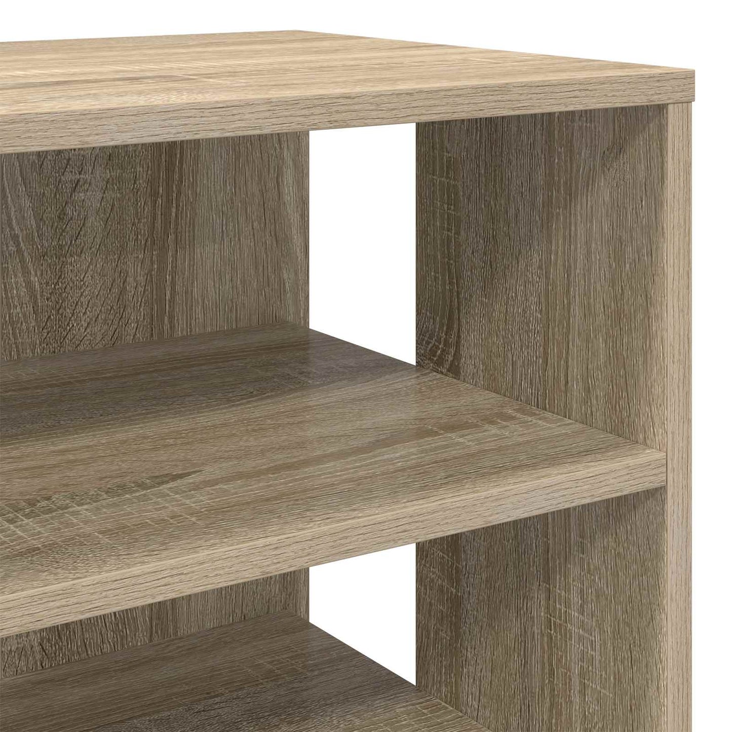 vidaXL Ντουλάπα Παπουτσιών 2 pcs Δρύς Sonoma Επεξεργασμένο ξύλο