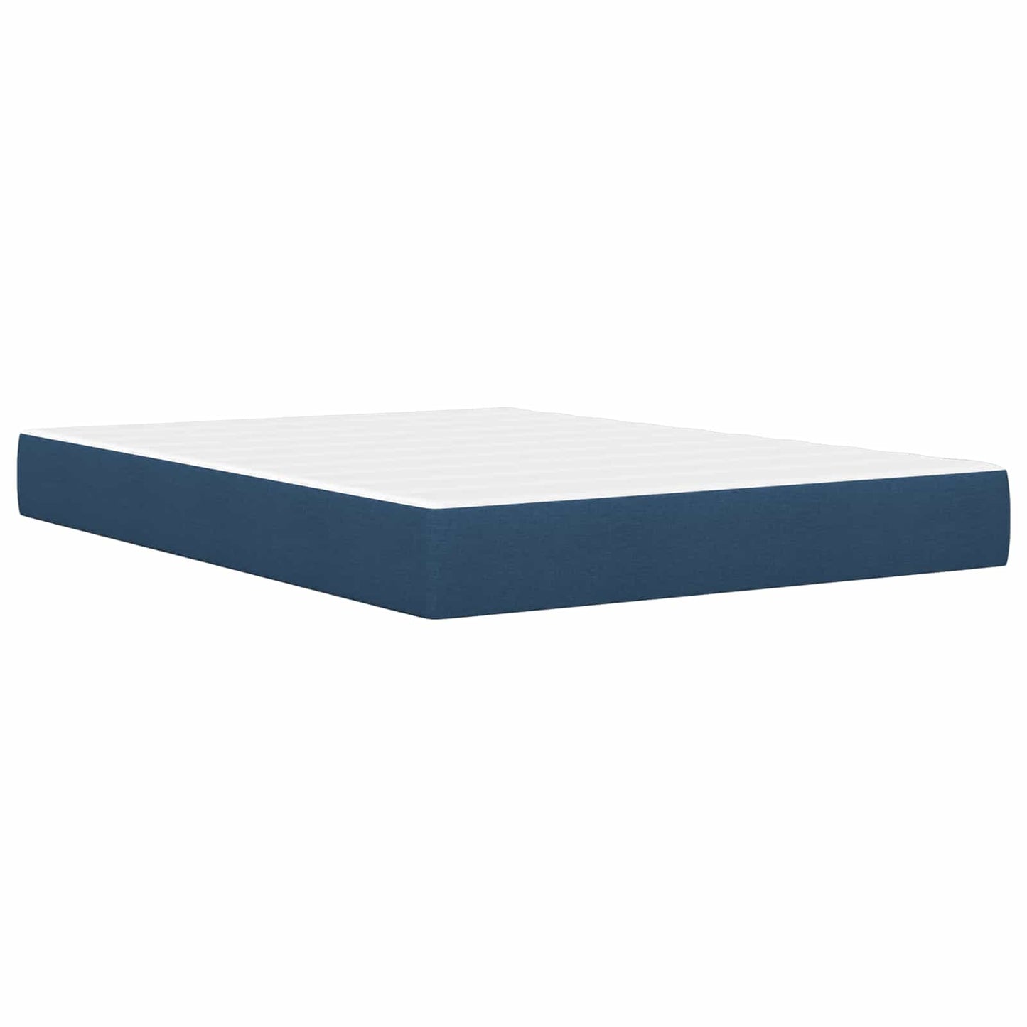 vidaXL Σκελετός Κρεβατιού Μπλε 140 x 200 cm Πολυεστέρας