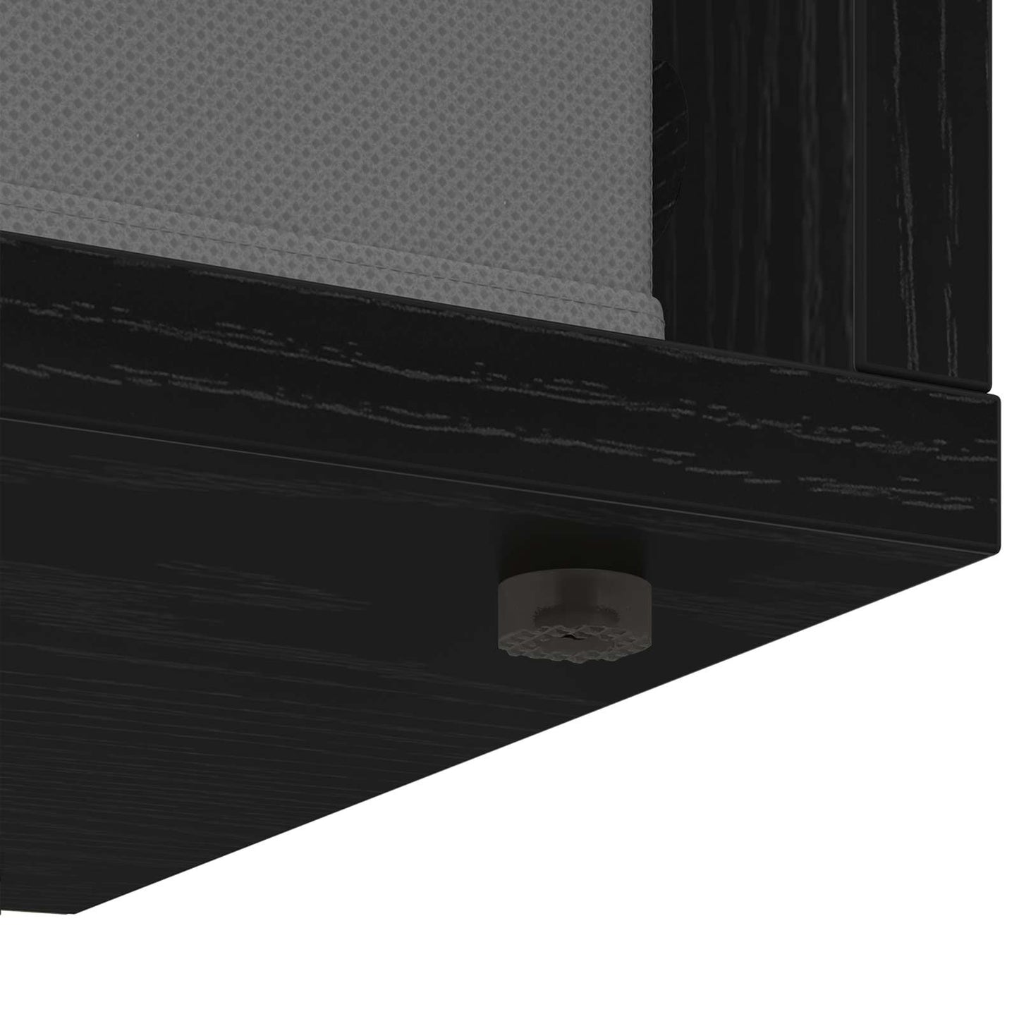 vidaXL Χαμηλό γραφείο με συρτάρι Μαύρη Οξυά 102 x 32 x 48,5 εκ.