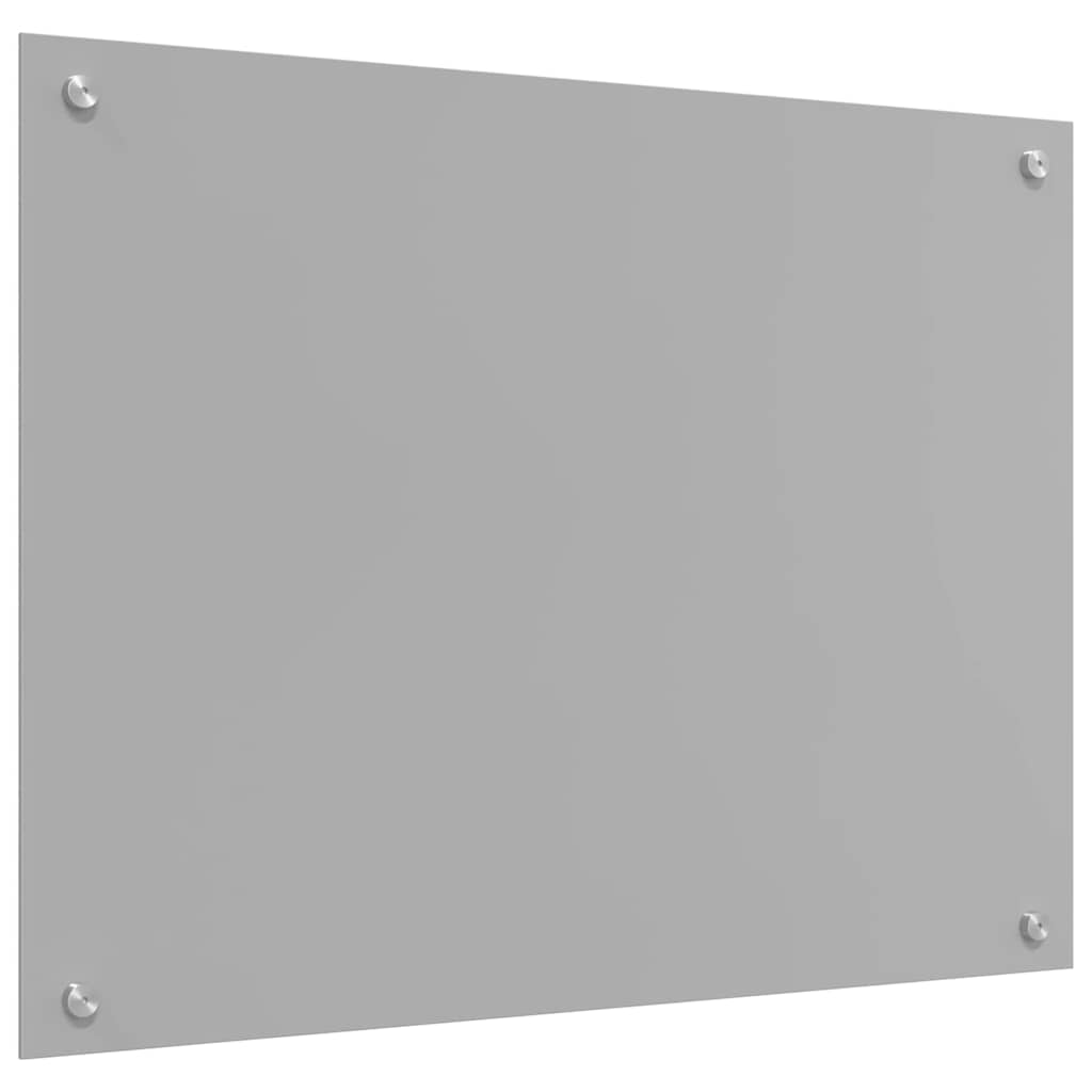 vidaXL Πίσω Πάνελ Κουζίνας 2 pcs Ανοιχτό γκρι 80 x 60 cm