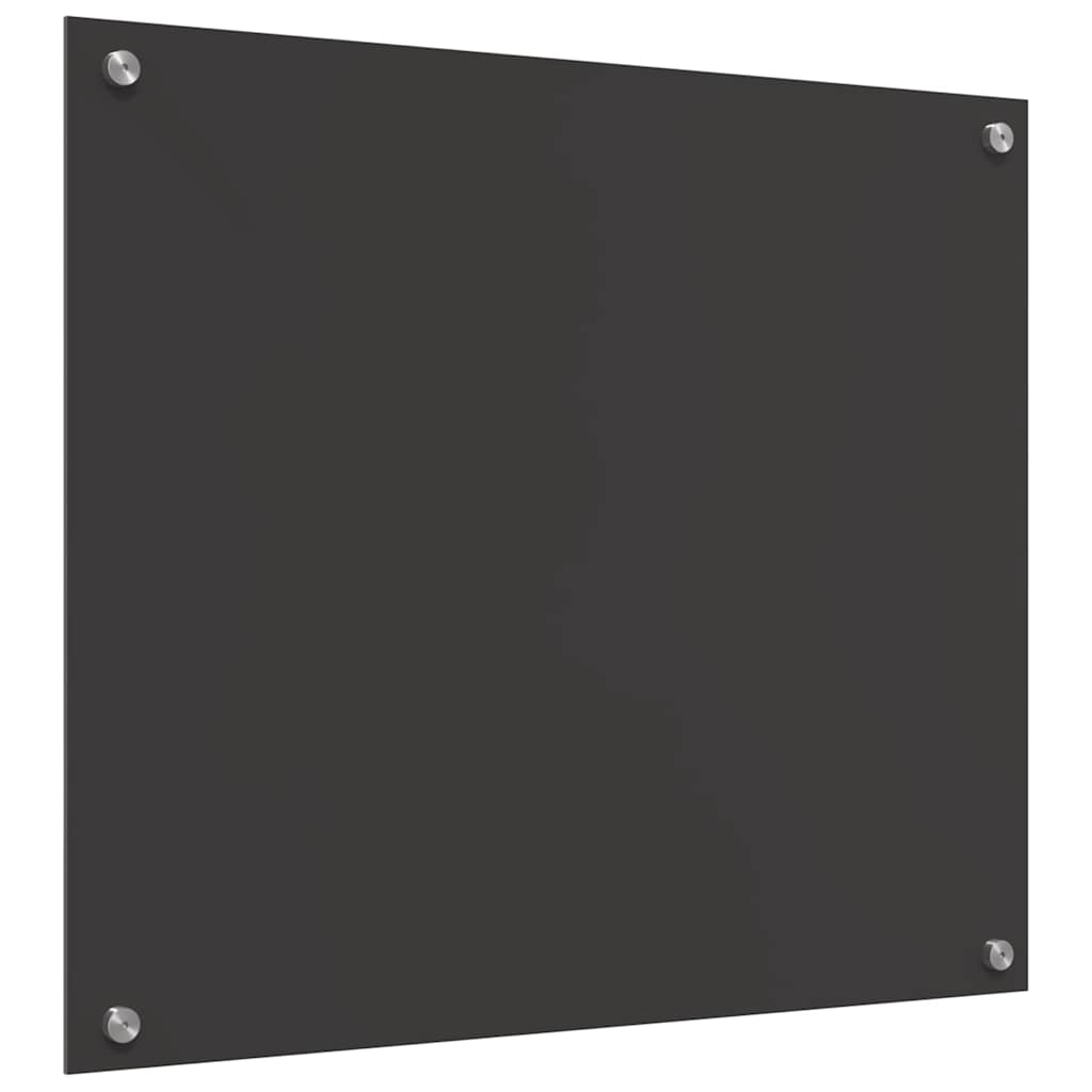 vidaXL Πίσω Πάνελ Κουζίνας 2 pcs Σκούρο Γκρι 70 x 60 cm