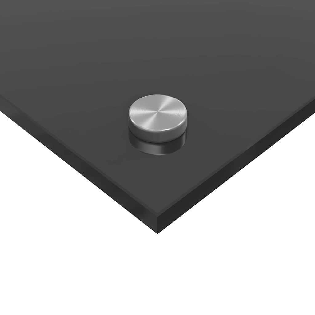 vidaXL Πίσω Πάνελ Κουζίνας 2 pcs Σκούρο Γκρι 100 x 40 cm