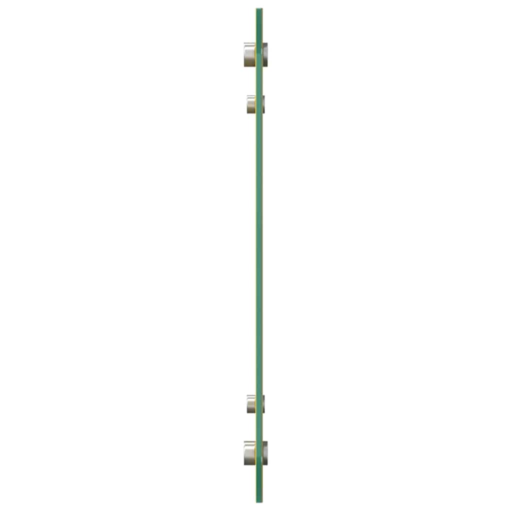 vidaXL Πίσω Πάνελ Κουζίνας 2 pcs Κίτρινο 80 x 40 cm σκληρυμένο γυαλί