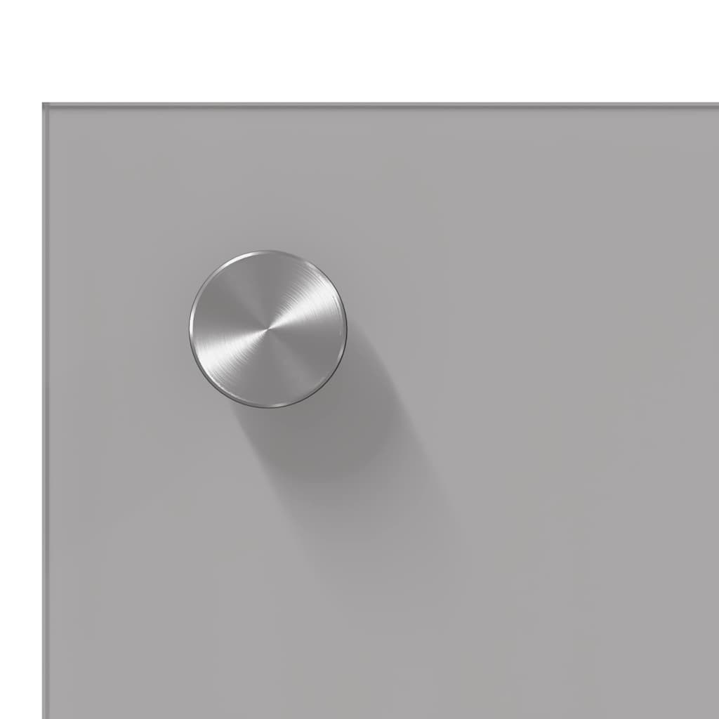 vidaXL Πίσω Πάνελ Κουζίνας 2 pcs Ανοιχτό γκρι 110 x 50 cm