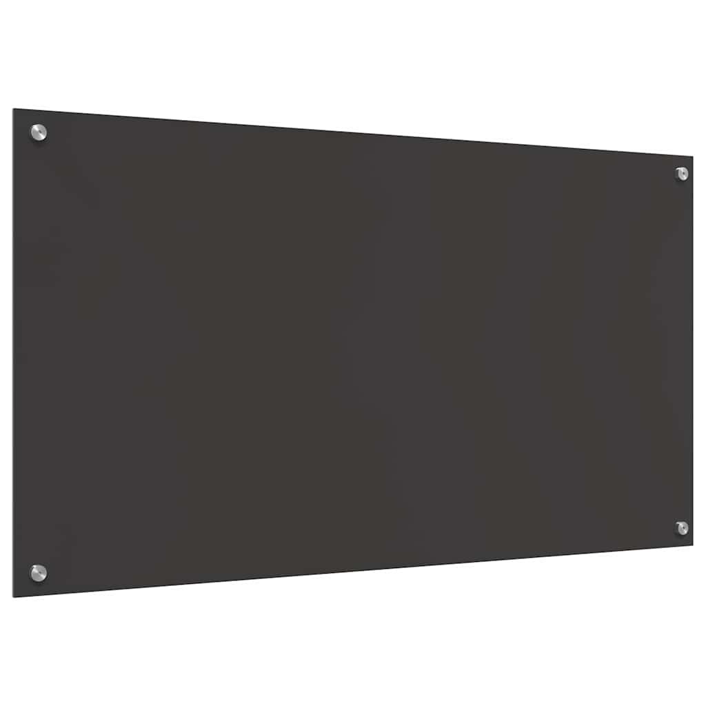 vidaXL Πίσω Πάνελ Κουζίνας 2 pcs Σκούρο Γκρι 110 x 60 cm