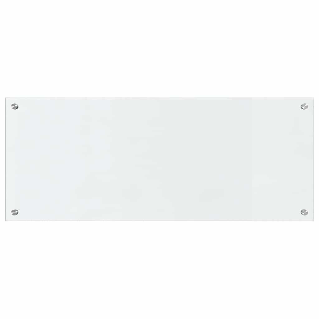 vidaXL Πίσω Πάνελ Κουζίνας Διαφανές 100 x 40 x 0.8 εκ σκληρυμένο γυαλί