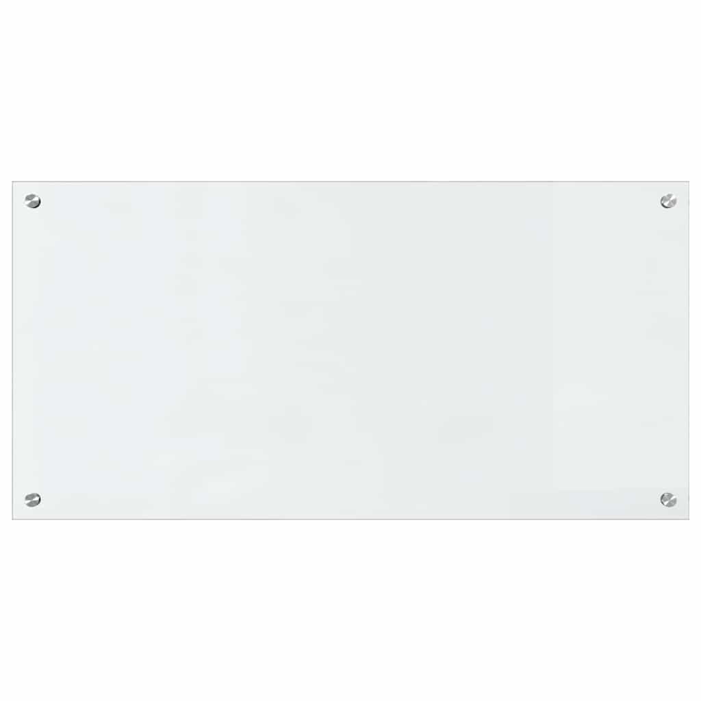 vidaXL Πίσω Πάνελ Κουζίνας Διαφανές 100 x 50 x 0.8 εκ σκληρυμένο γυαλί