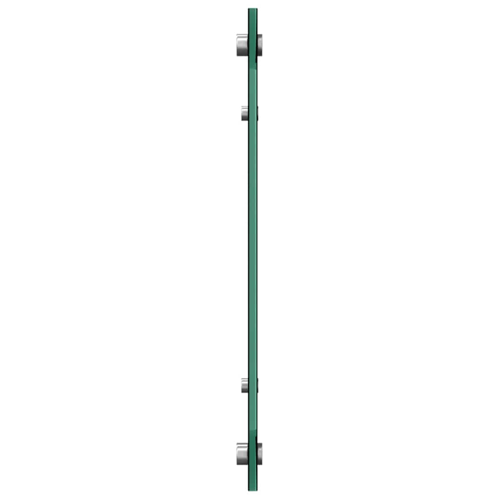 vidaXL Πίσω Πάνελ Κουζίνας Μαύρο 100 x 40 x 0.8 εκ σκληρυμένο γυαλί