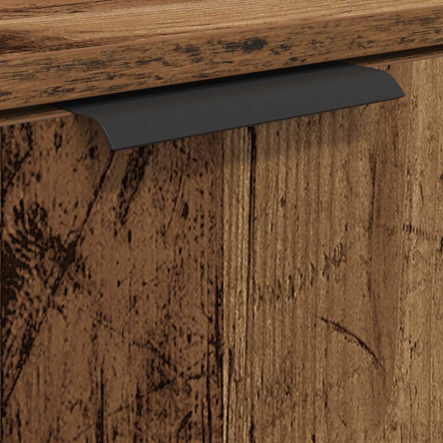 vidaXL Σετ Επίπλων Μπάνιου 3 pcs Παλιό ξύλο Επεξεργασμένο ξύλο