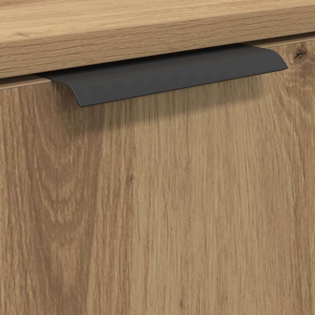vidaXL Σετ Ντουλαπιών Μπάνιου 3 pcs Artisan Oak Επεξεργασμένο ξύλο