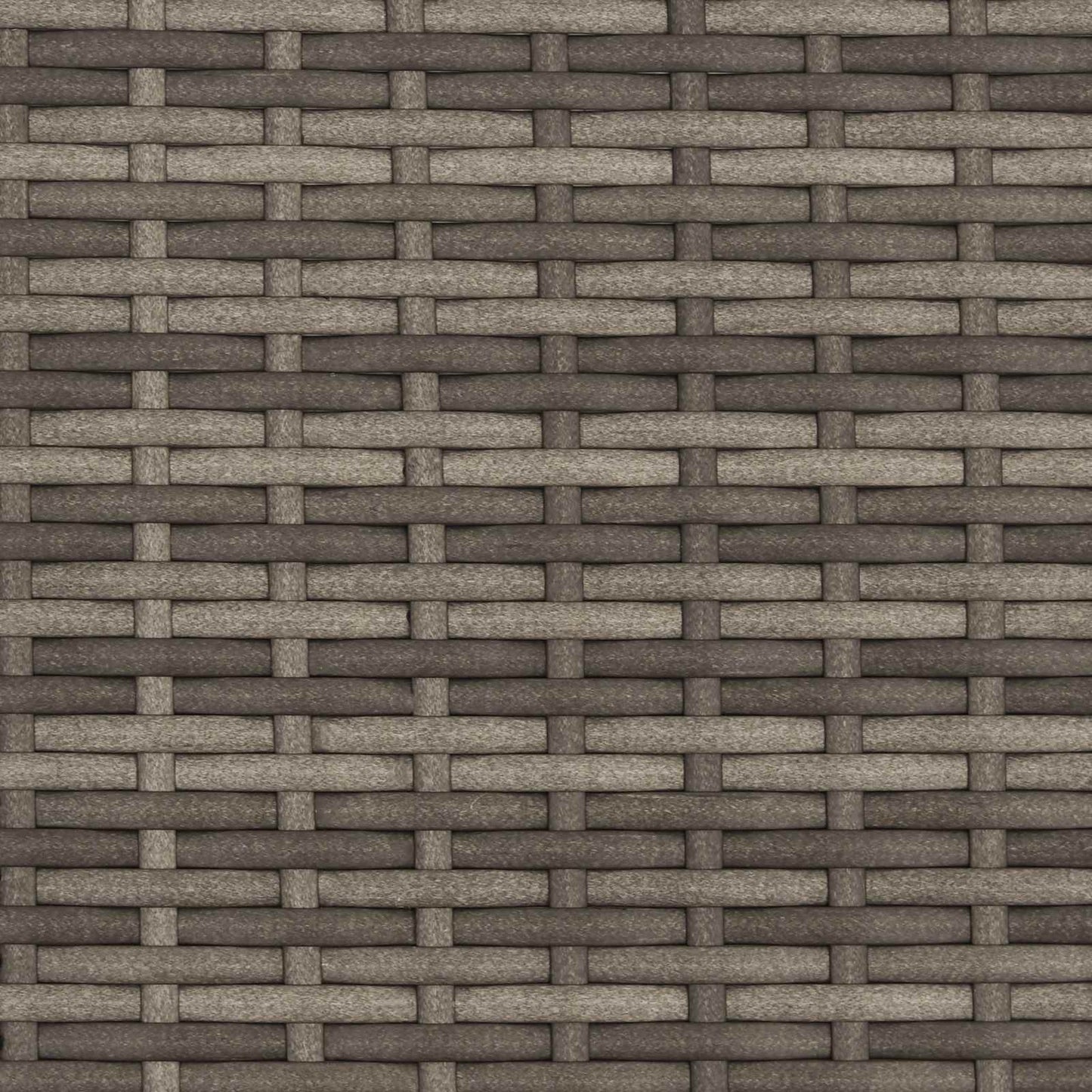 vidaXL παγκάκι Γκρι και Σκούρο Γκρι 115 x 65 x 72 εκ. Ρατάν