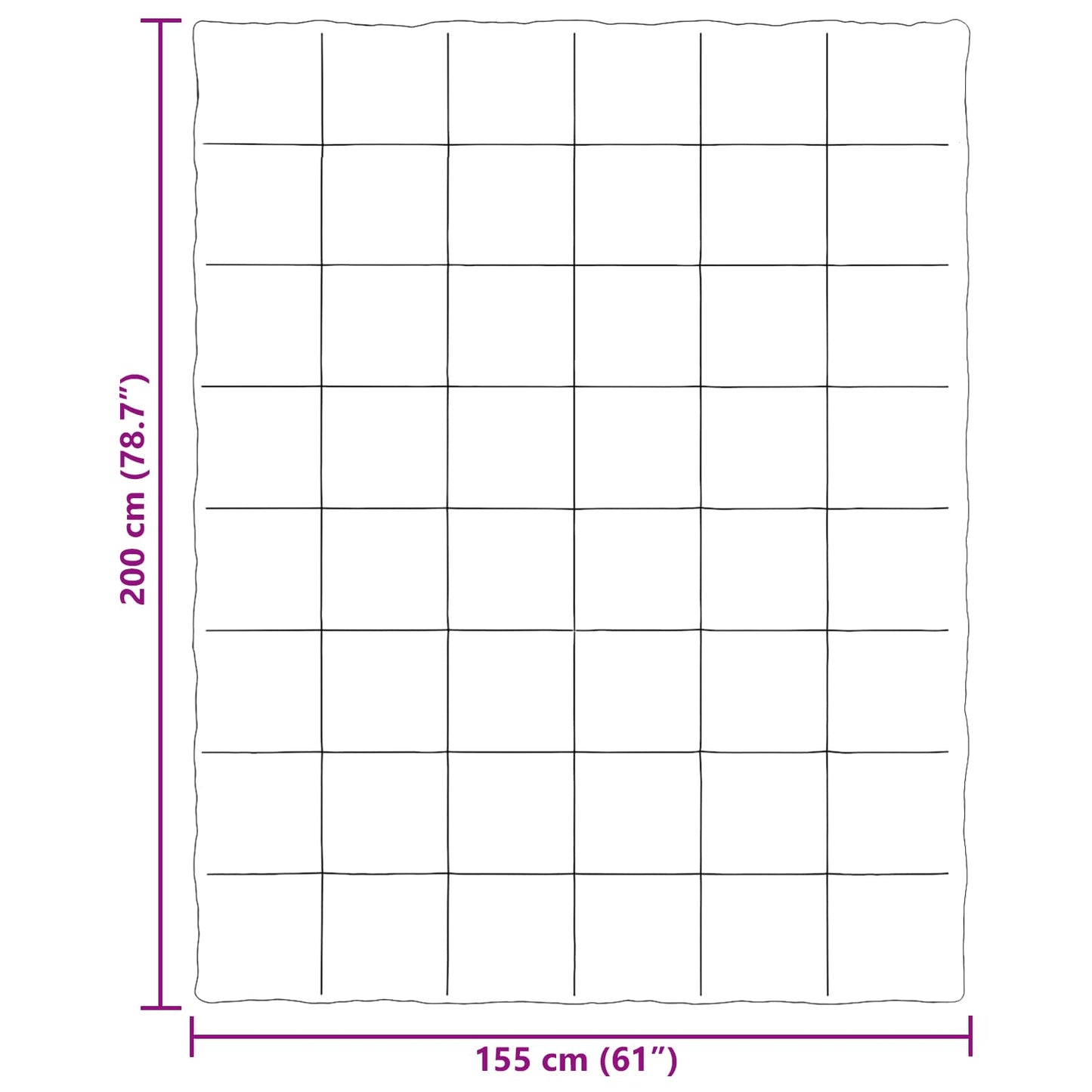 vidaXL Καλοκαιρινό Παπλωματοθήκη Κρεμ 155 x 200 εκ. Μικροΐνες